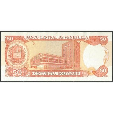 Venezuela, 50 Bolivares 5 Feb 1998 V 8 Dig P65f