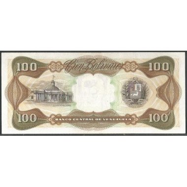 Venezuela, 100 Bolivares 18 Sep 1979 Z 8 Dig P55f