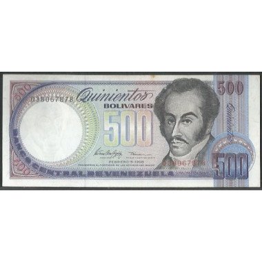 Venezuela, 500 Bolivares 5...