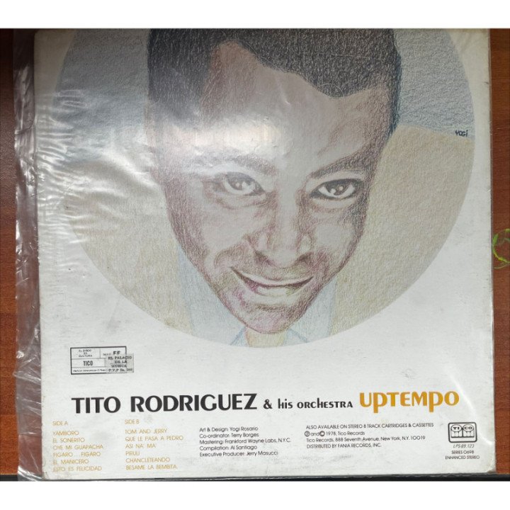 Tito Rodriguez & His Orchestra - Uptempo- Venezuela reverso