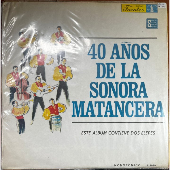 Sonora Matancera- 40 Años De La Sonora ( 2 VINILOS ) - Colombia