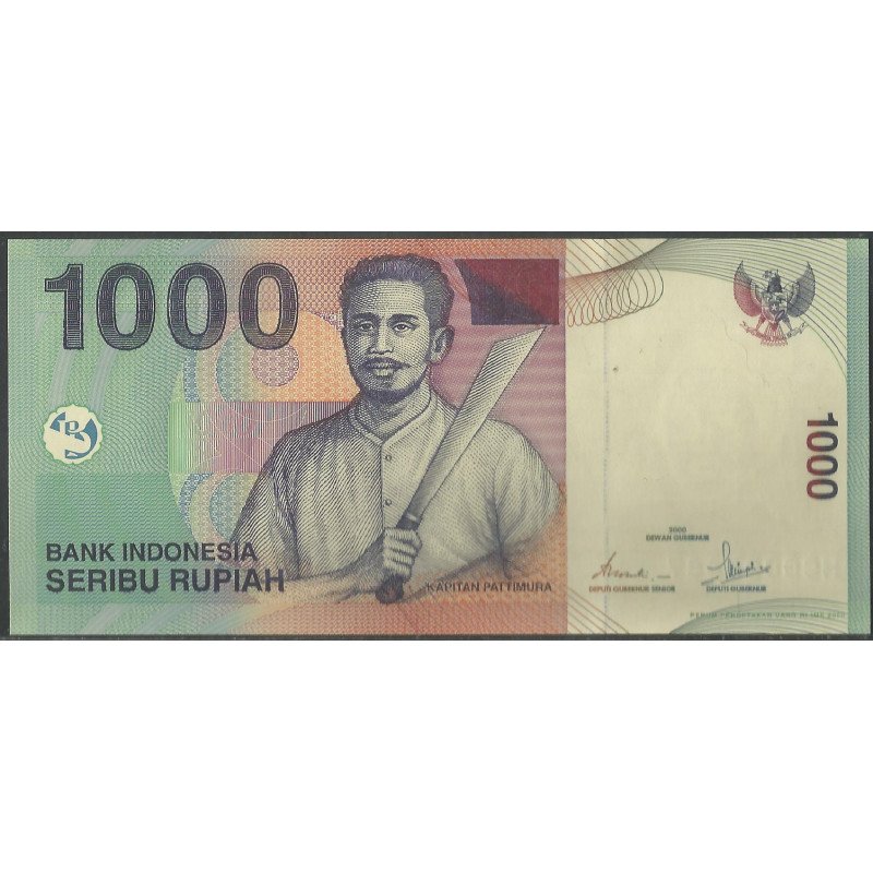 Indonesia, 1.000 Rupias 2000 P141a