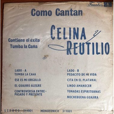 Celina y Retulio - Como Cantan