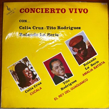 Celia Cruz con Tito Rodriguez - Concierto vivo