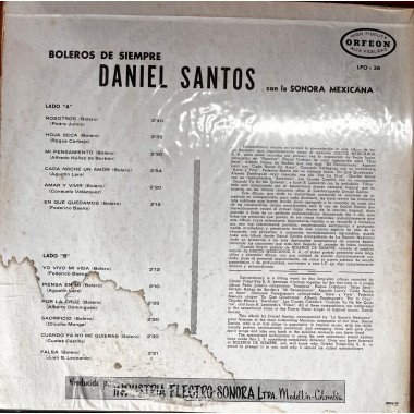 Daniel Santos - Boleros De Siempre