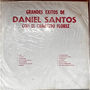 Daniel Santos con el cuerteto Flores - Grandes Exitos