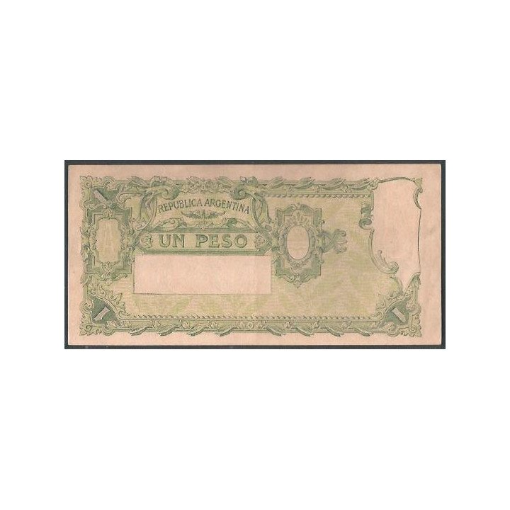 Argentina 1 Peso L1947 Serie Ñ P257 reverso