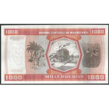 Mauritania, 1.000 Ouguiya 28 Nov 1981 P3D