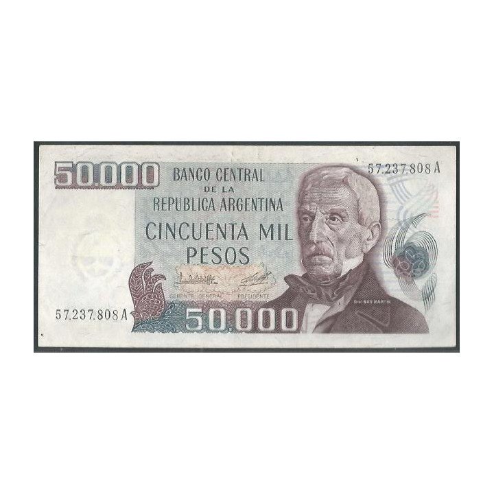 Argentina 50.000 Pesos ND1979-83 Serie A P307