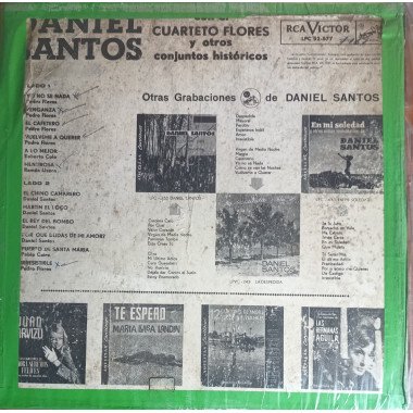 Daniel Santos - Con el Cuarteto Flores