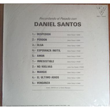 Daniel Santos - Despedida