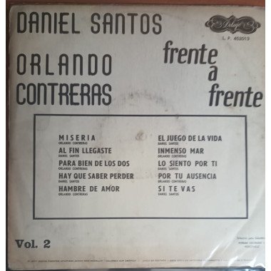 Daniel Santos y Orldando Contreras - Frente a frente