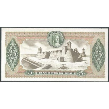 Colombia 5 Pesos 1 Ene 1973 Reposicion BGW139