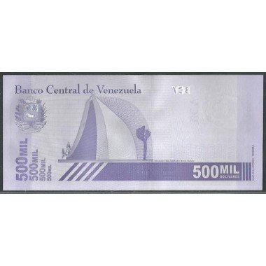 Venezuela, 500.000 Bolivares 3 Sep 2020 B8 Dig P113