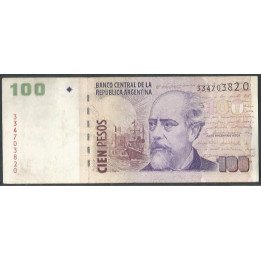 Argentina 100 Pesos ND2003 Serie O P357a