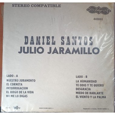 Daniel Santos  y Julio Jaramillo - Recordando Exitos