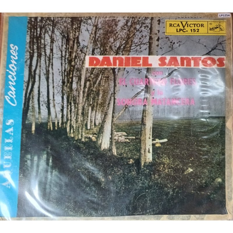 Daniel Santos - Con el quareto flores y la Sonora Matancera