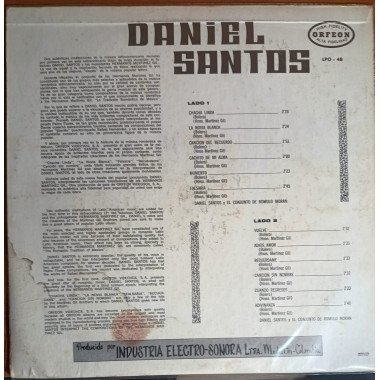 Daniel Santos - Interpreta A Los Hermanos Martinez Gil