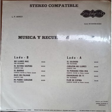 El Cuarteto Mayari de Placido Acevedo -  Musica de recuerdos de ayer