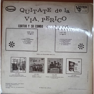 Cortijo Y Su Combo  & Ismael  Rivera  - Quitate de La Via, Perico