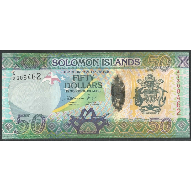 Islas Solomon, 50 Dollars ND2017 P35