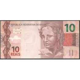Brasil 10 Reales 2010 B P254a