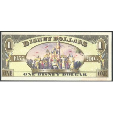 Disney, 1 Dollar 2005 Dumbo 50° Aniversario - Manchas