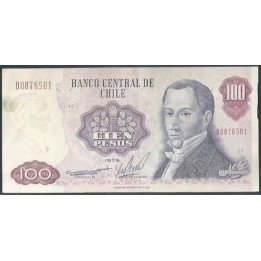 Chile 100 Pesos 1979 P152b