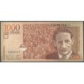 Billete de 1.000 Pesos 7 Ago 2001 BGW439a