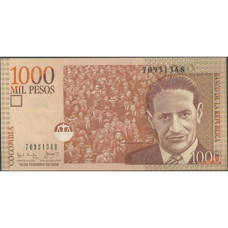 Billete de 1.000 Pesos 16 Feb 2004 BGW439f