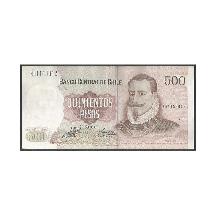 Chile 500 Pesos 2000 P153e