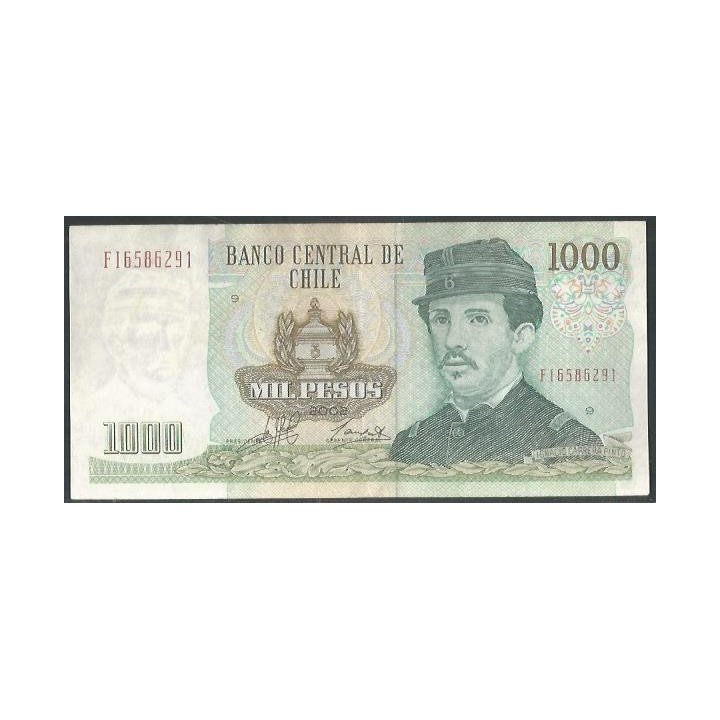 Chile 1.000 Pesos 2002 P154f