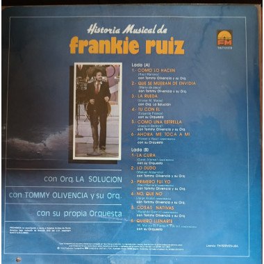 Frankie Ruiz - Historia Musical De Frankie Ruiz