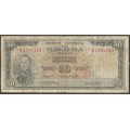 Venezuela, 50 Bolivares 7 Abr 1970 R7 P47f