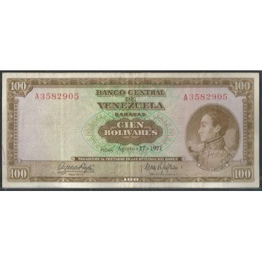 Venezuela, 100 Bolivares 17...