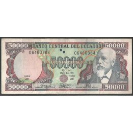 Ecuador 50.000 Sucres 6 Mar 1999 AE P130b