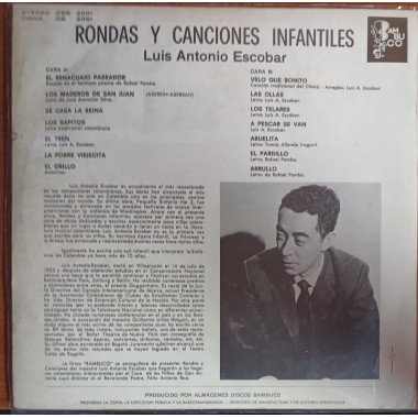 Rondas De Canciones Infantiles - Luis Antonio Escobar