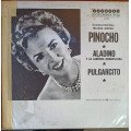 Milissa Sierra, Pinocho , Aladino , y Pulgarcito