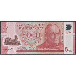 Paraguay 5.000 Guaranies 2017 P234c