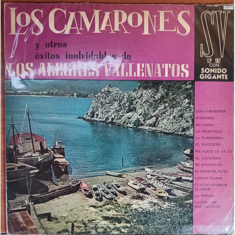 Los Alegres Vallenatos - Los Camarones Y Otros Exitos Inolvidables