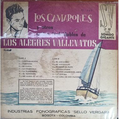 Los Alegres Vallenatos - Los Camarones Y Otros Exitos Inolvidables