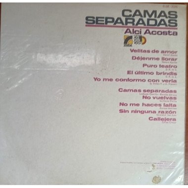 Alci Acosta - Camas Separadas