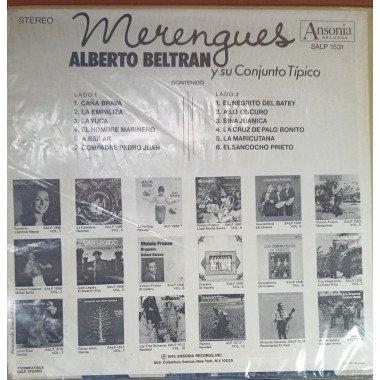Alberto Beltran - Merengues