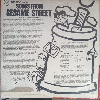Sesame Street - Songs Of Sesame Street