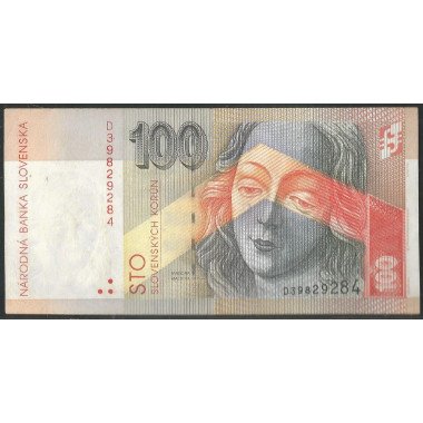 Slovaquia, 100 Korun 1 Sep...
