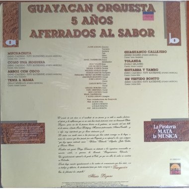Guayacan  Orquesta - 5 Años Aferrados Al Sabor