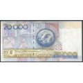 Billete de 20.000 Pesos 5 Ago 2010 BGW735