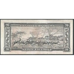 Angola 20 Escudos, 10 Jun 1962 P92