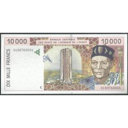 Burkina Faso, 10.000 Francs...