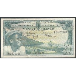 Congo Belga Ruanda Urundi,...